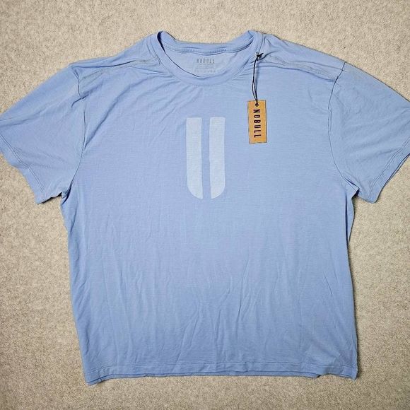 NOBULL Light Blue Short Sleeve Tee - Picture 1 of 8